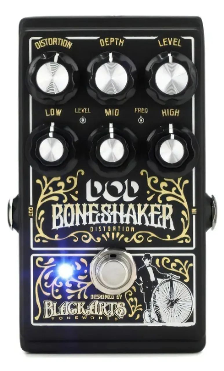 Pedal Dod Boneshaker Distorção C/ Equalizador