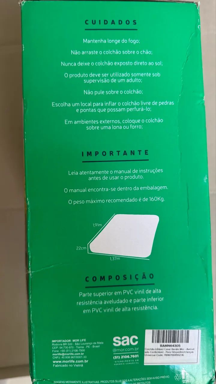 Colchão inflável casal - Foto 3