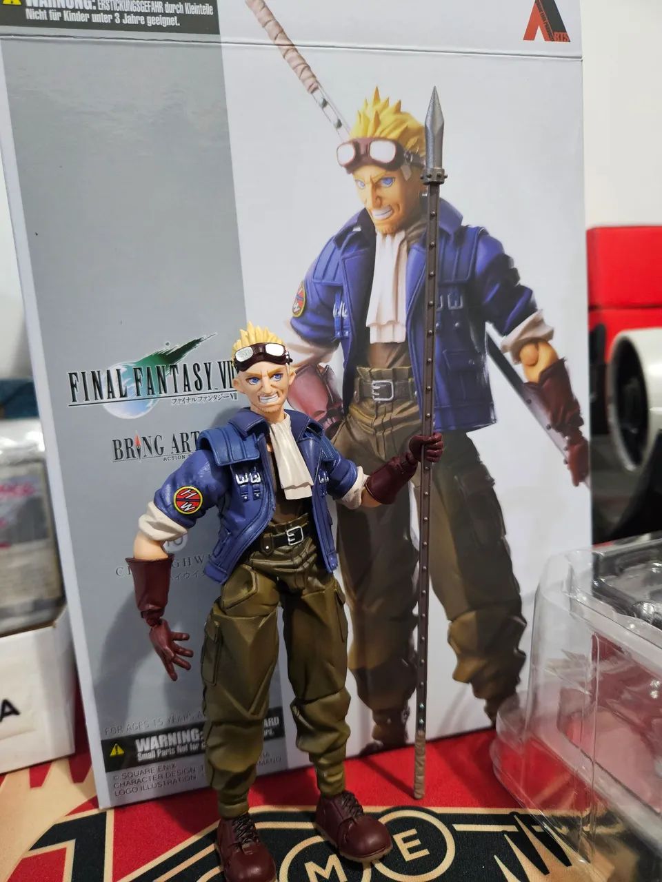 Action Figure Final Fantasy VII Bring Arts Cid