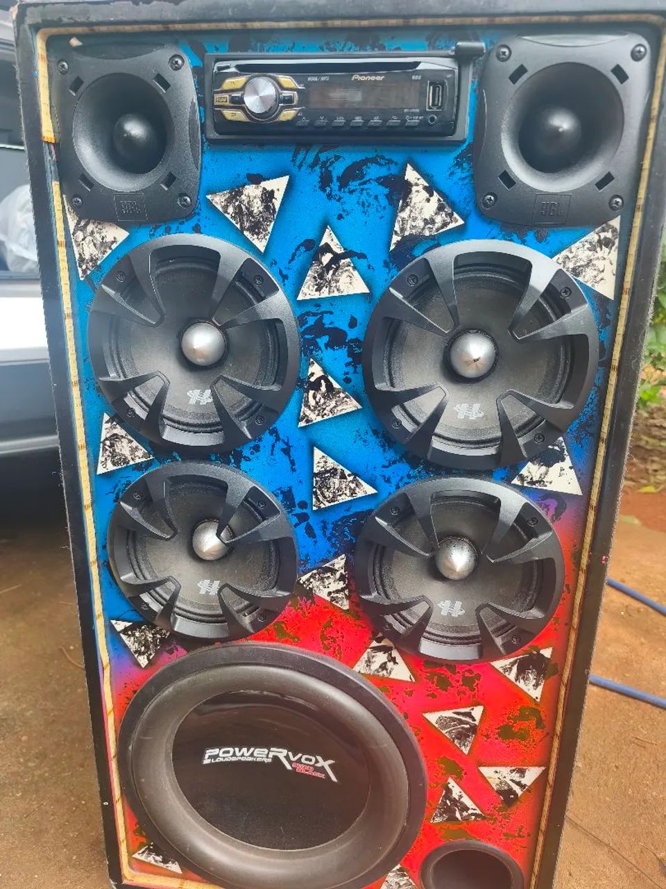 vendo caixa de som automotiva. - Foto 2