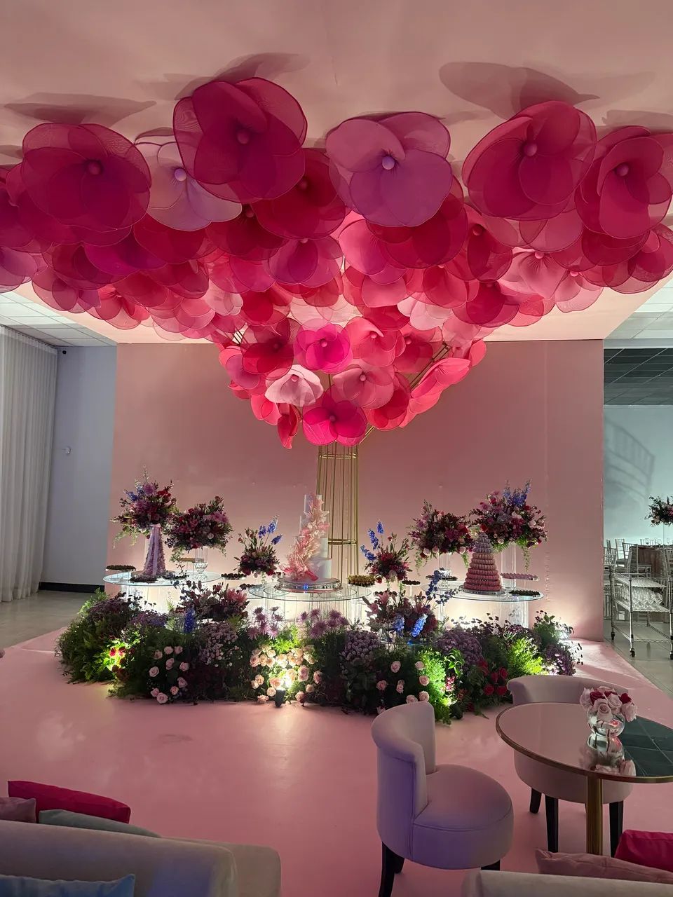60 unidades de Flores de tecido p decoração  - Foto 5