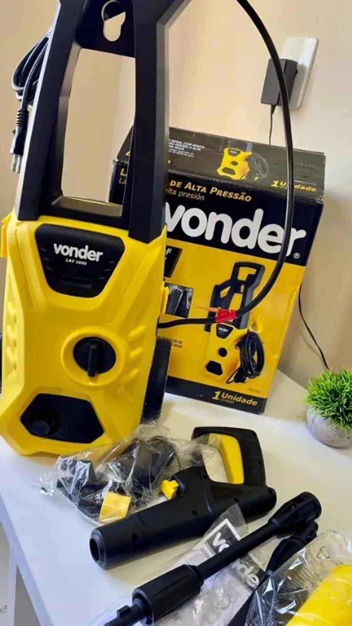 Lavadora Alta Pressão Vonder 1400W - Limpeza Profunda com Economia de Água - Foto 2