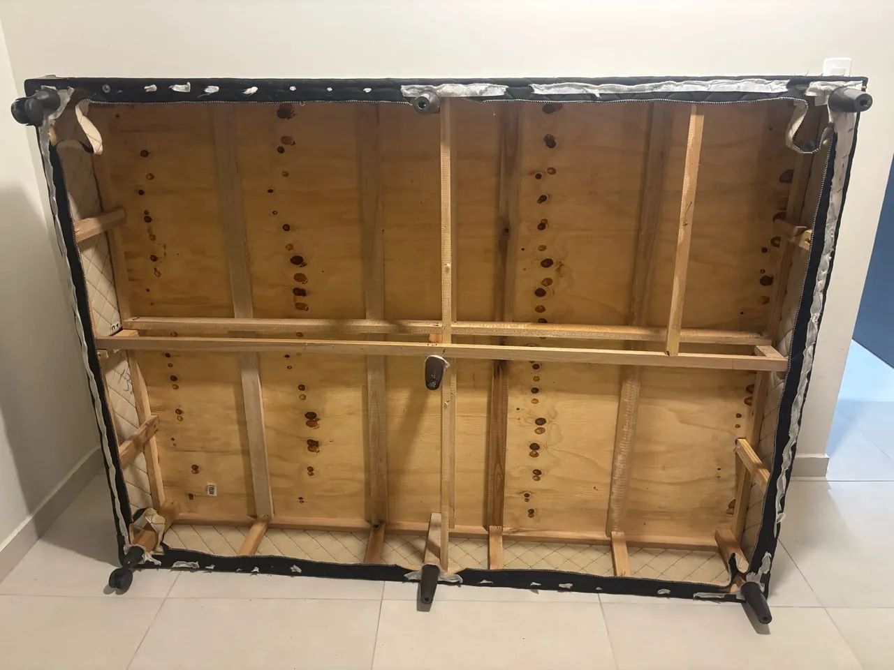 Cama de casal box + colchão - Foto 4