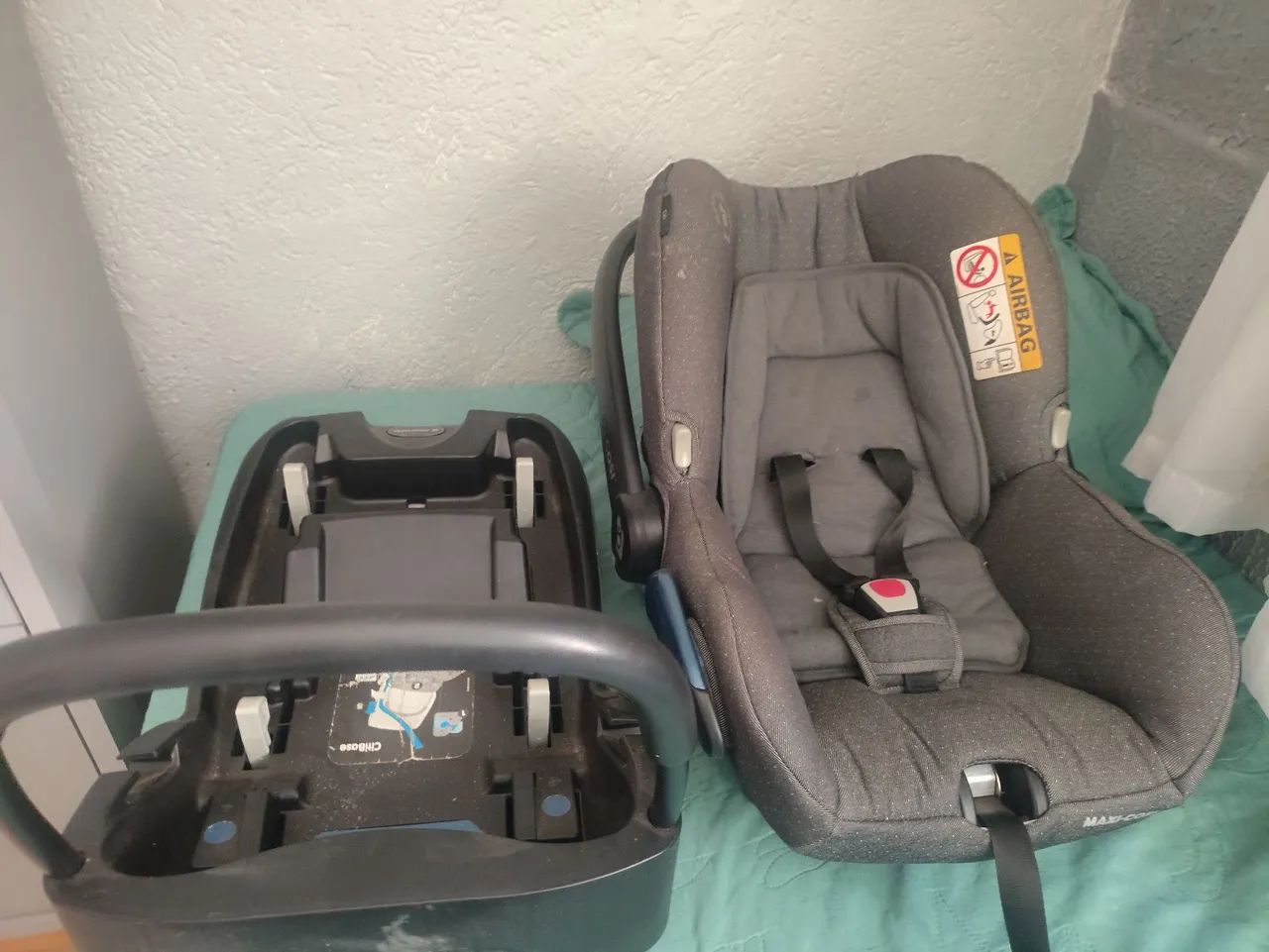 Bebê conforto Maxi-Cosi com Base - Foto 3