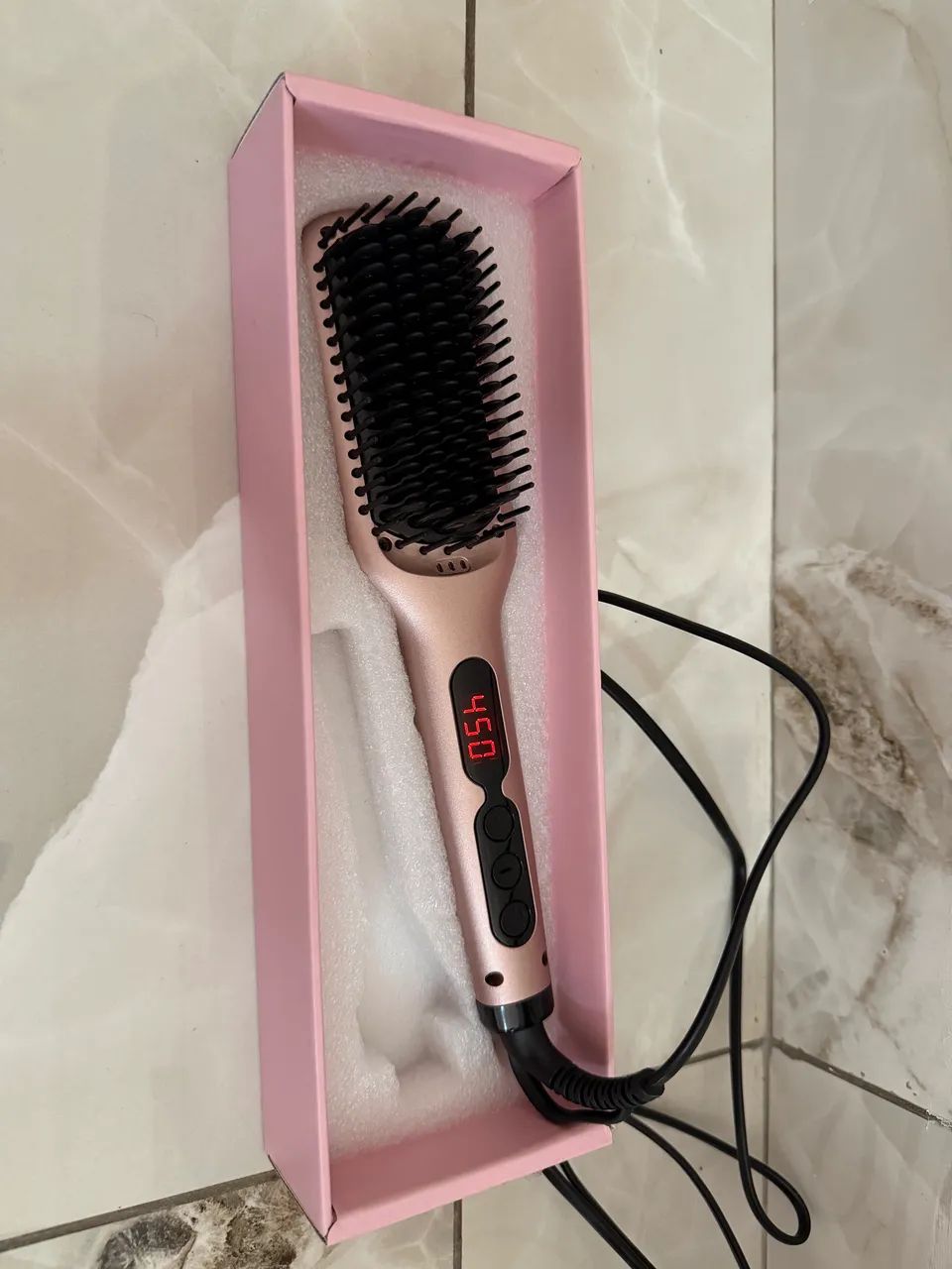 Escova alisadora de cabelo Megawise - Foto 5