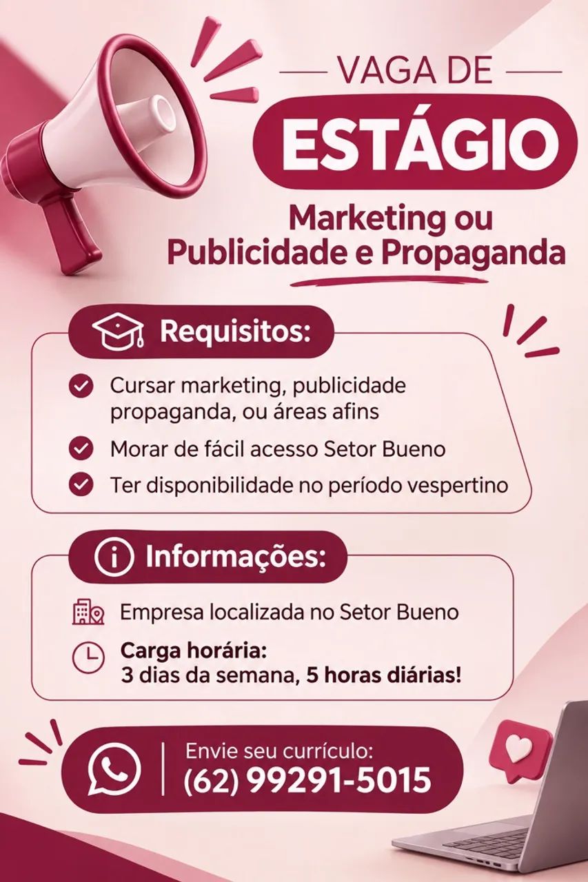Vaga de Estágio 