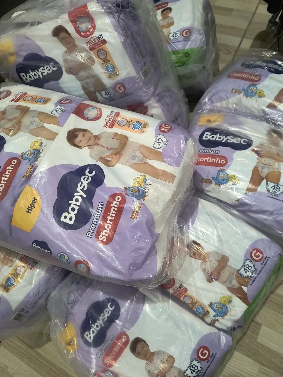 Fraldas babysec shortinho Premium 55,50