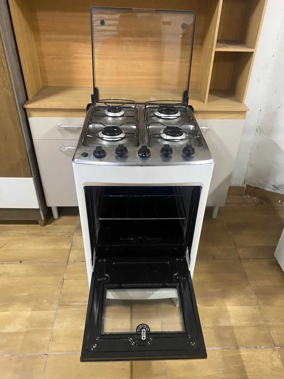 Fogão Eletrolux 4 bocas branco funcionando perfeitamente  - Foto 3