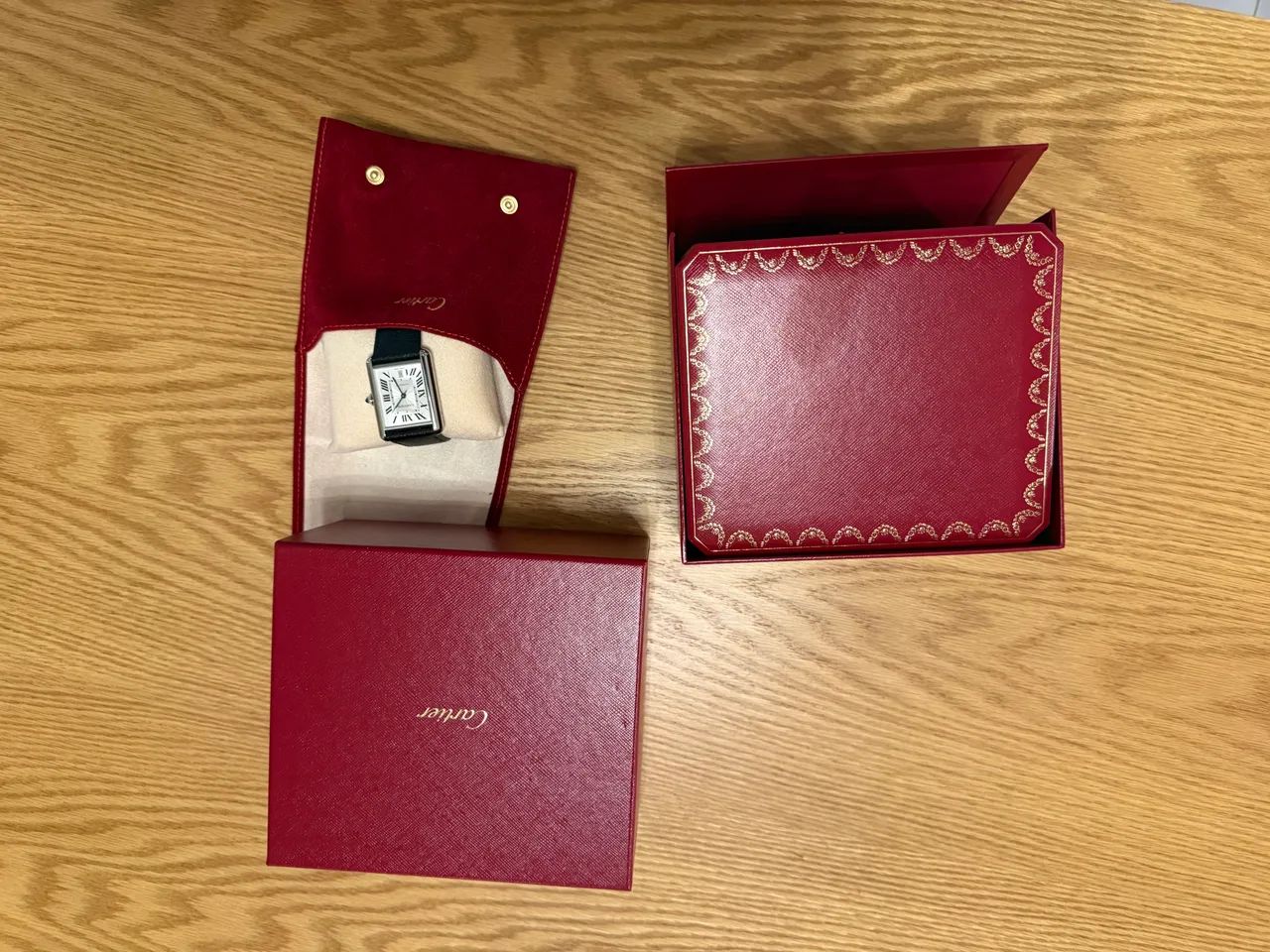 Cartier tank automatic novo