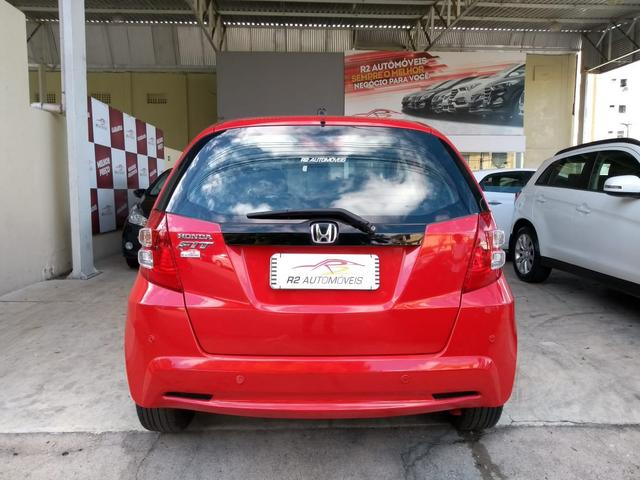 Honda 2014 Fit ex 1.5 Automatico Direcao Eletrica completo vermelho 2014 - Foto 5
