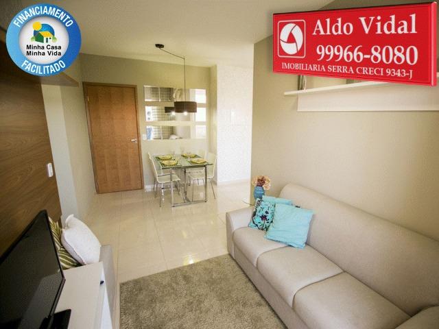ARV69- Apartamento 2 Quarto 48m² com Varanda - Morada de Laranjeiras - Foto 4
