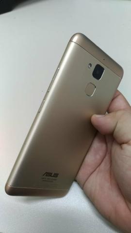 Celular Zenfone Max 3 dourado - Foto 3