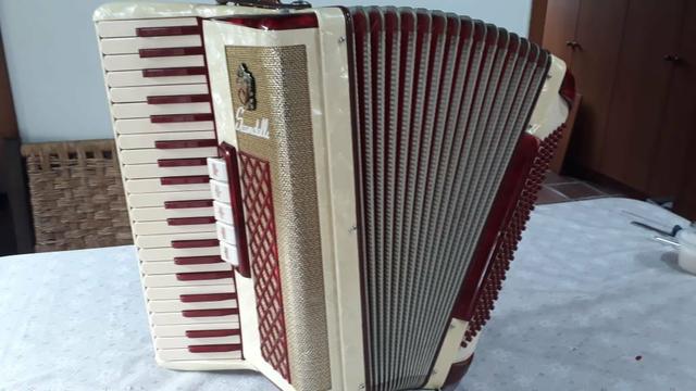 Acordeon Scandalli 120 Baixos oitavado - Foto 5