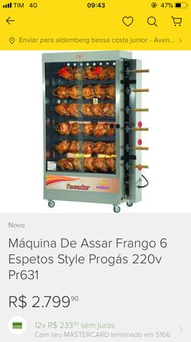Máquina de assar frango - Foto 3