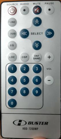 Controle Remoto HBuster HBD-7200MP - Foto 3