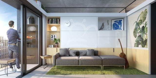 Apartamento à venda com 1 dormitórios em Menino deus, Porto alegre cod:AP010837 - Foto 3