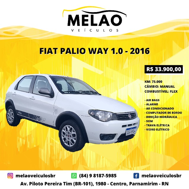 FIAT PALIO WAY 1.0 2016