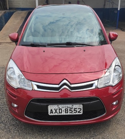 VENDO C3 1.5 8V FLEX 2013/2014 SEGUNDO DONO VERMELHO