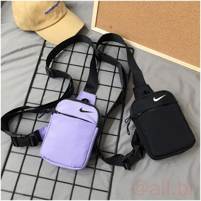 Crossbody bag  - Cinza e Lilás - Foto 3