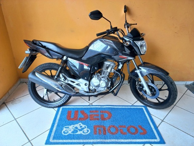 HONDA CG FAN 160 2019 CINZA