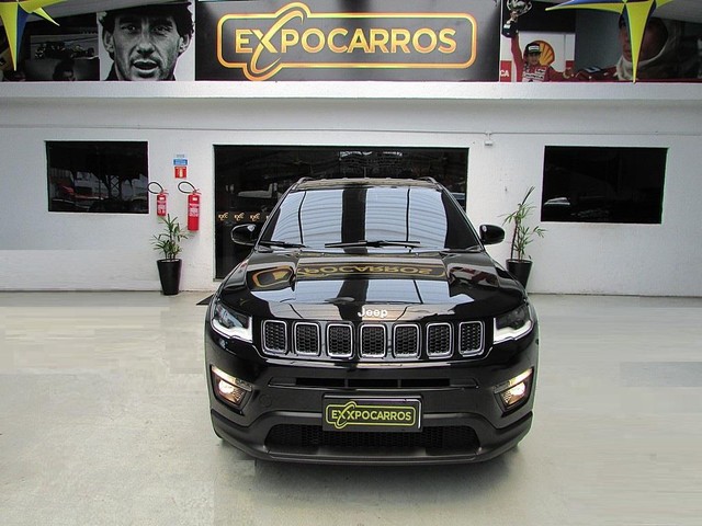 JEEP COMPASS LONGITUDE 2.0 FLEX ANO 2018 FINANCIO