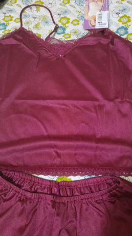 Short doll De Millus Tam. M Cor Vinho, 45,00 - Foto 3