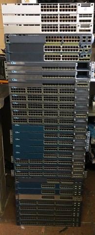 Switch Cisco 9200L 9300L 2960S 2960G 2960X 3560G 3750G 3750X  Revisado 