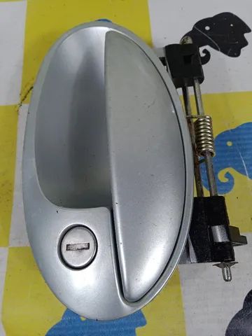 Maçaneta Externa Diant. Motorista Gm Celta Prata  - Foto 4