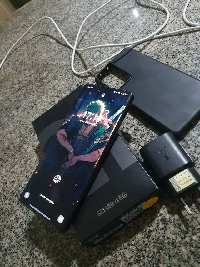 Samsung Galaxy S21 Ultra 5g 256gb 12gb Ram Excelente Preto