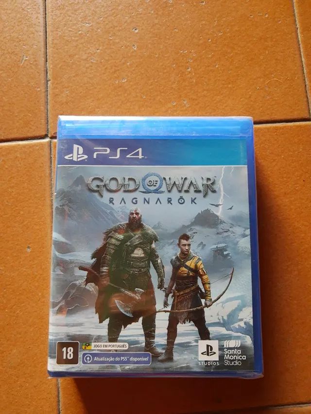 JOGO GOD OF WAR RAGNAROK PARA PS4 LACRADO - GAMES & ELETRONICOS