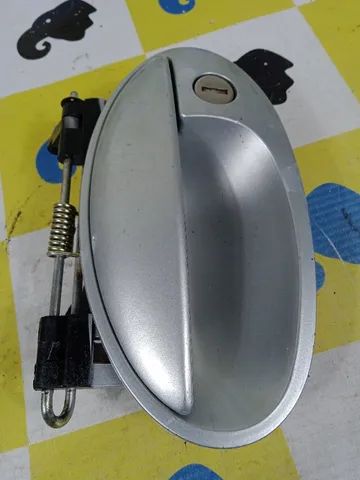 Maçaneta Externa Diant. Motorista Gm Celta Prata  - Foto 3