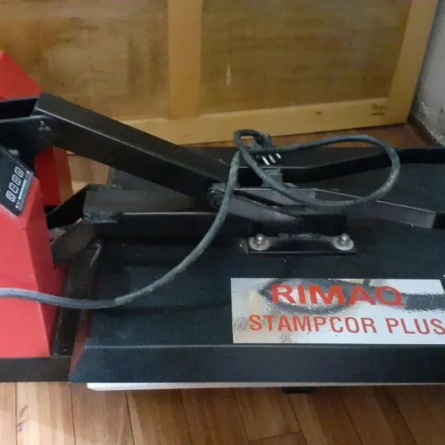 Máquina de estampar camisetas - Rimaq - Stampcor Plus 40x50 - Nova, nunca utilizada
