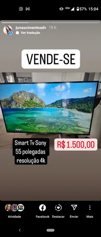 Tv sony 65 polegadas 4k  +19 anúncios na OLX Brasil