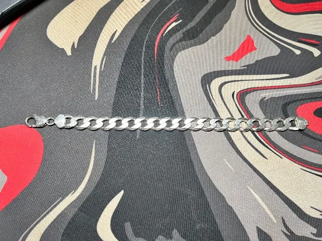 Prata de Pulso 32.2 Gramas Pulseira 1x1