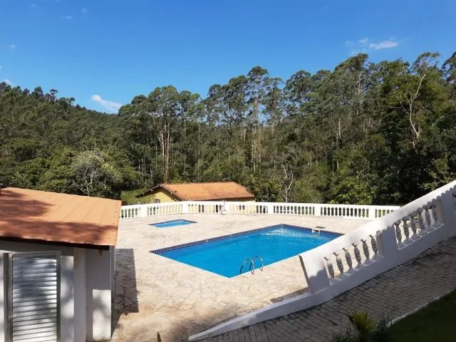 🏠 Chácara / sítio para alugar em Mairinque para temporada - Sebandilha -  Chácara até 30 pessoas 8/4 Piscina Salão de jogos Churrasqueira #89316 -  Temporada Livre