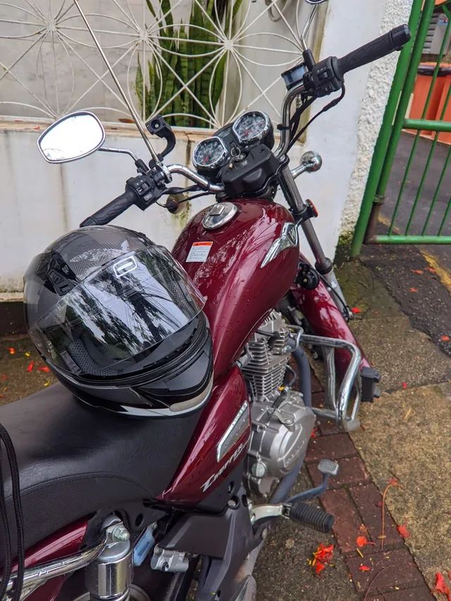 Vendo chopper road semi nova 