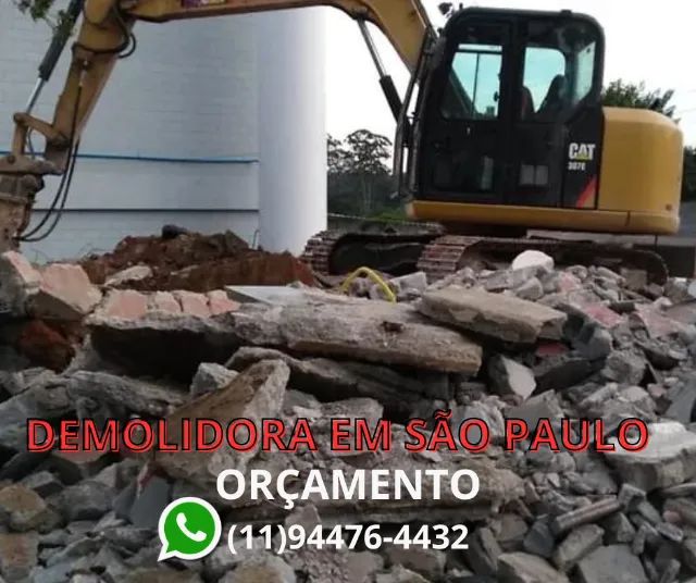 Serviço de Demolição Profissional em São Paulo
