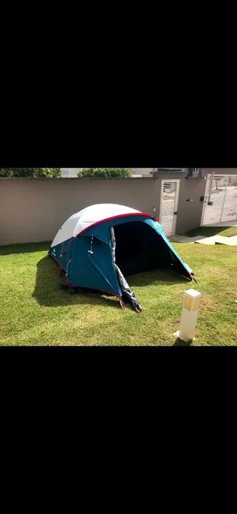 Barraca De Trilha Arpenaz 2 Xl Fresh & Black | 3 Pessoas - Foto 4