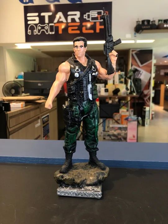 Figura de Ação Commando - Colecionável