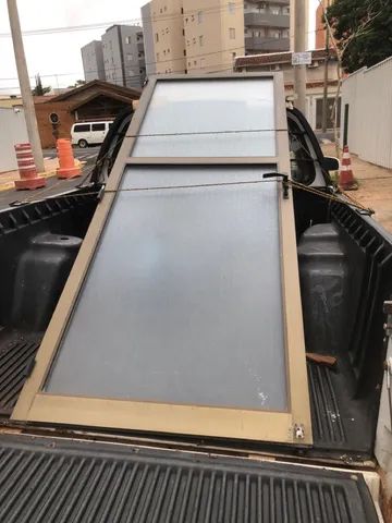 Porta de alumínio e vidro  - Foto 3