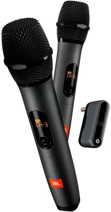 JBL, 2 Microfones Sem fio, Wireless Set - Preto - Foto 4