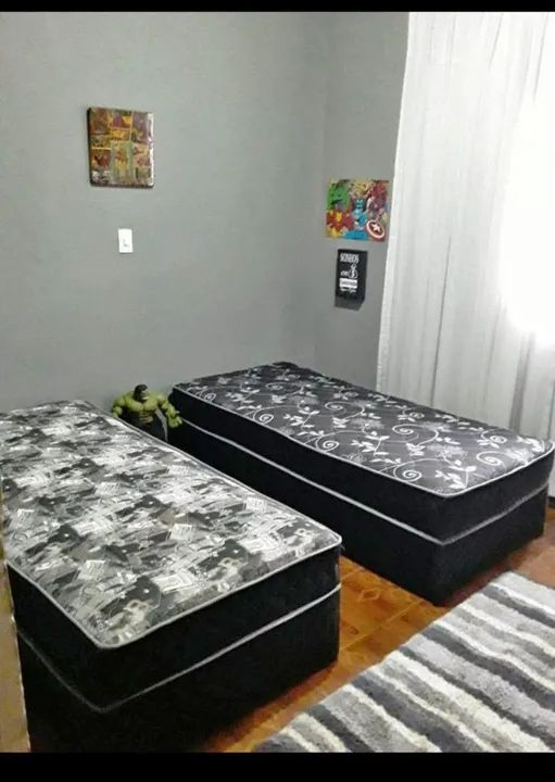 Cama Box Solteiro Novo direto de fabrica  - Foto 6