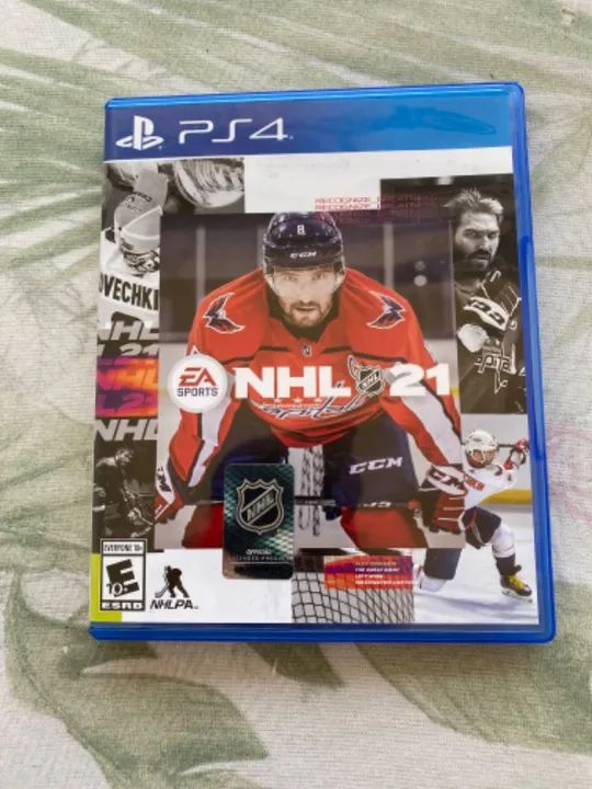 NHL 21 2021 hockey hóquei PlayStation 4 PS4 original versão inglês dos ...