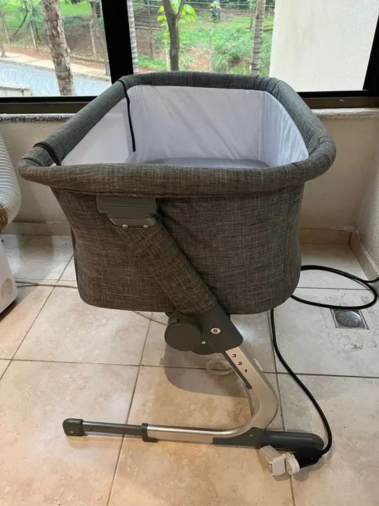 Berço Portátil Safety First Cinza - Em excelente estado - Foto 6