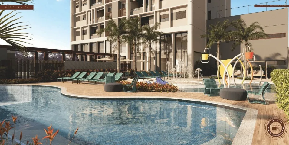 Aceito carro e terreno! Apartamento Clube 90m2, 16º andar, 3 quartos, 2 vagas, Zona Sul