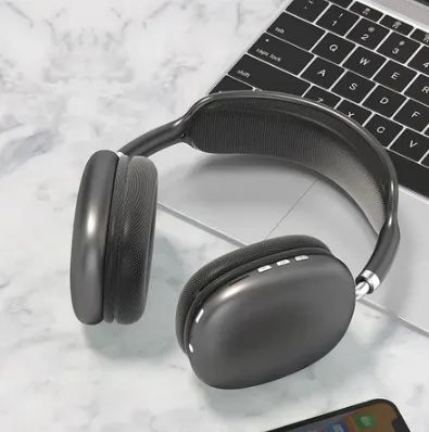 Headphone P9 Air Bluetooth Music Fone De Ouvido Estéreo Sem Fio Com Microfone z806 - Foto 4