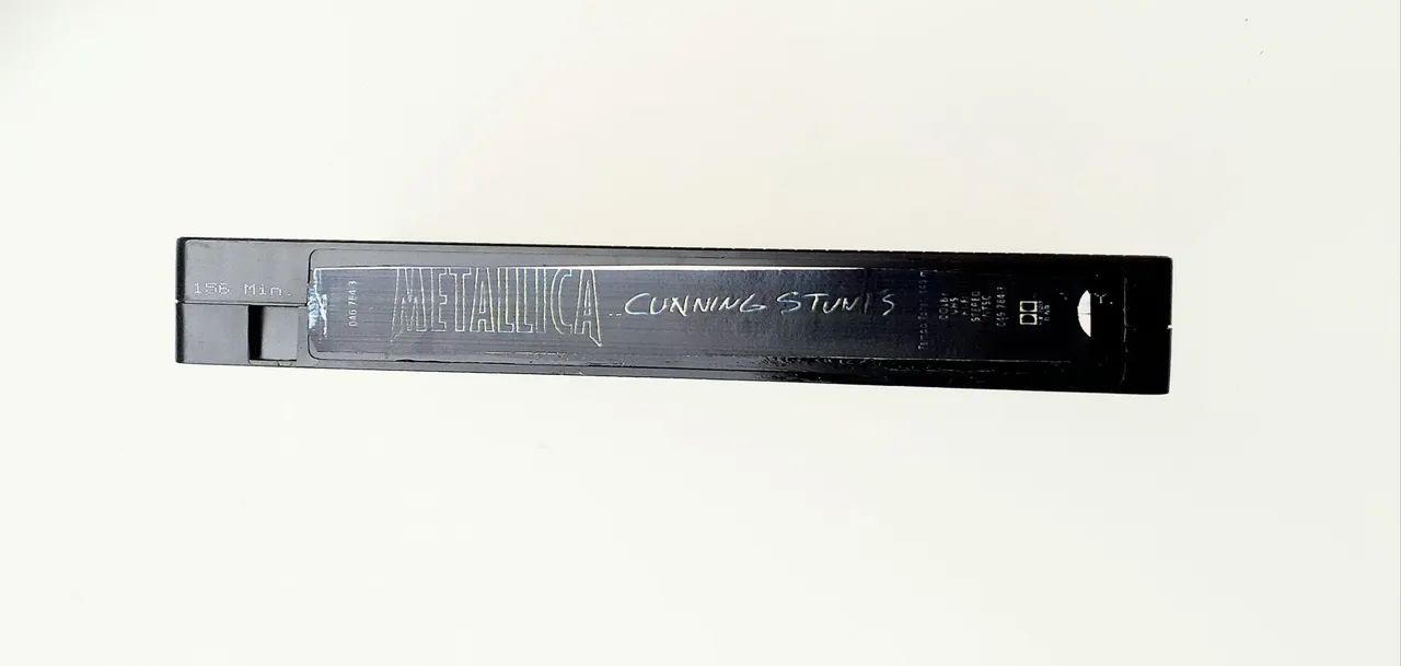 Metallica cunning stunts 1997 VHS 