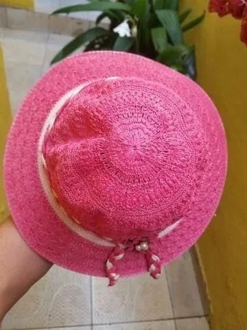 Chapéu feminino rosa em Samambaia Sul  - Foto 2
