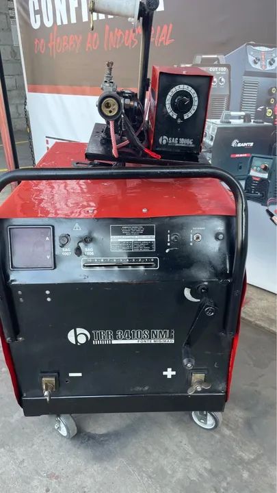Máquina de Solda MIG Bambozzi TRR 3410 + SAG 1006 - Foto 3