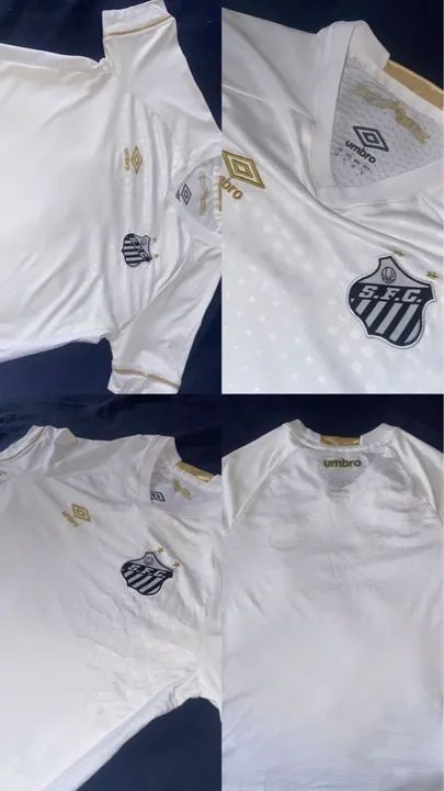 Camisa juvenil Santos 2018 tamanho 12  - Foto 4